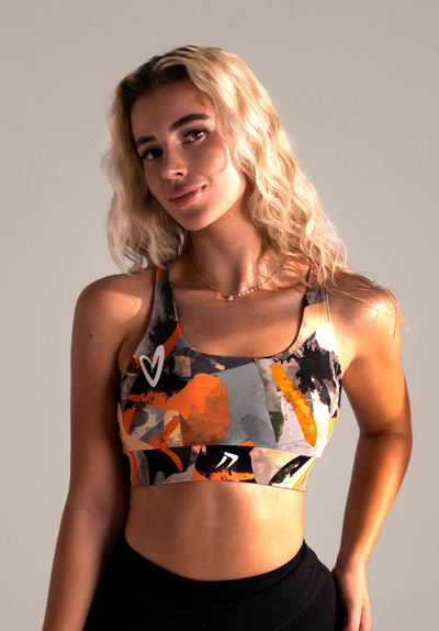 Sport Bra KFIT® Camo Burst Y